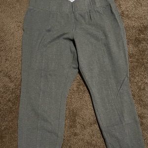 New old Navy Stevie pants 1x grey